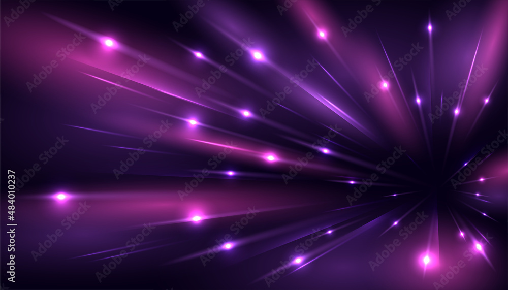 Modern abstract high-speed movement. Speed zoom of the beam on dark background. Dynamic motion light trails. Futuristic, technology pattern for a banner. Modern abstract high-speed movement. Speed zoom of the beam on dark background. Dynamic motion light trails. Futuristic, technology pattern for a banner.