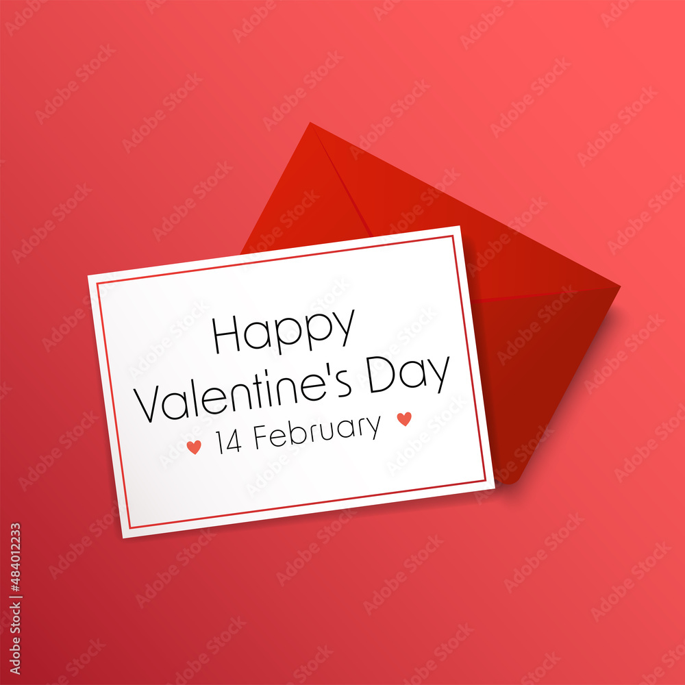 Valentine's day concept background. Vector illustration. Cute love banner or greeting card. Valentine's day concept background. Vector illustration. Cute love banner or greeting card.