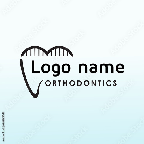 Clean and modern logo for a new orthodontic dental bridge
