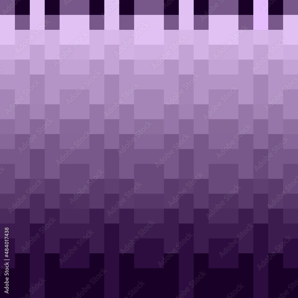 Abstract purple gradient mosaic background. Vector illustration.