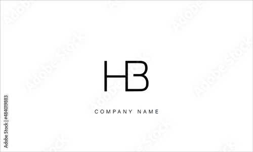 BH, HB, BH, Letters Logo Monogram