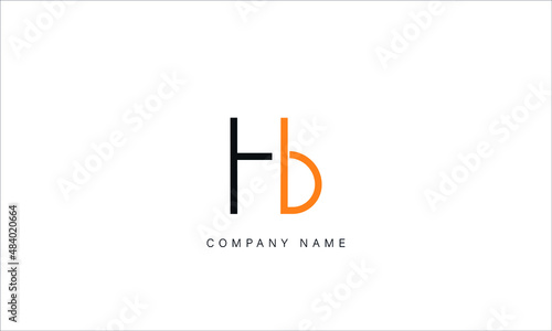 BH, HB, BH, Letters Logo Monogram