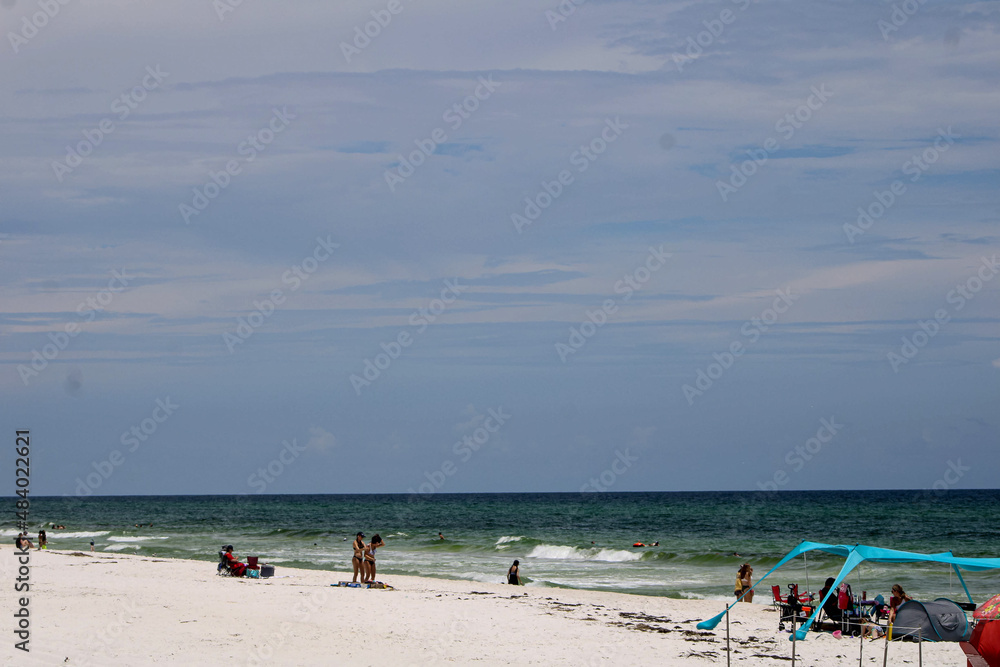 Pensacola Beach In Pensacola FL. 