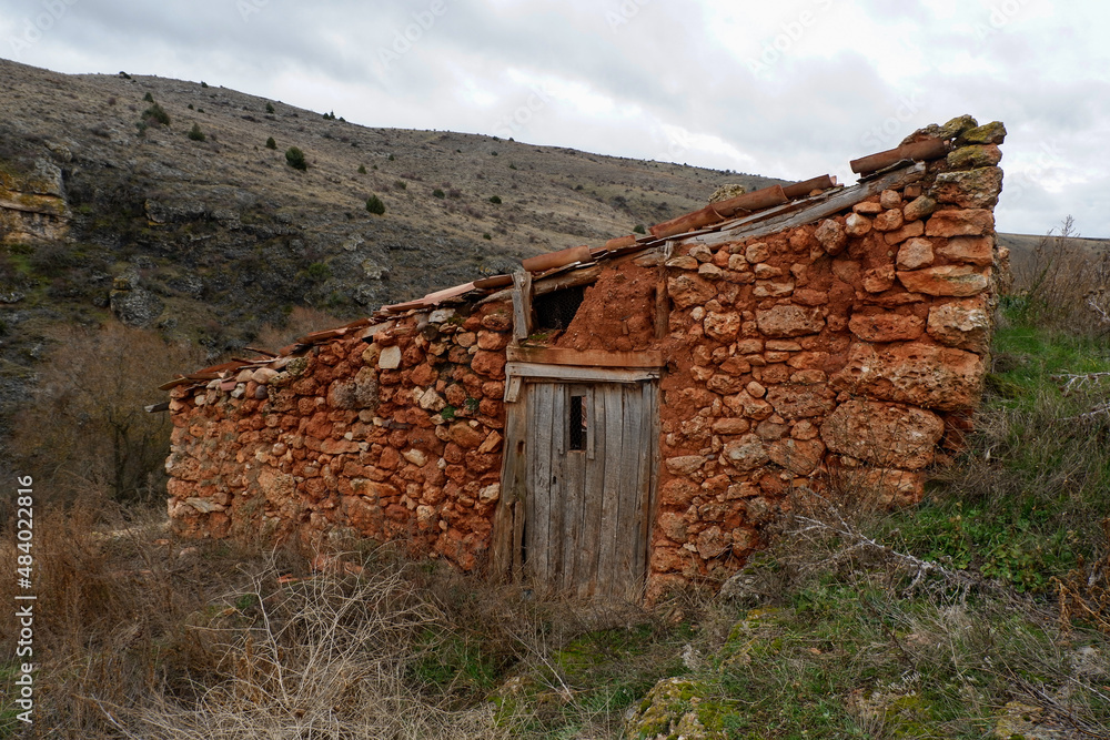 Village in Spain called Ligos. Spain rural houses in ruins. Village in Spain called Ligos. Spain rural houses in ruins.