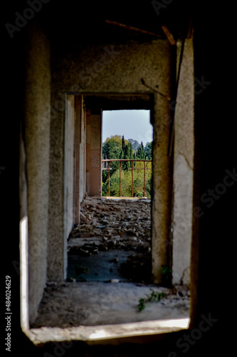 Abandoned building in Abkhazia