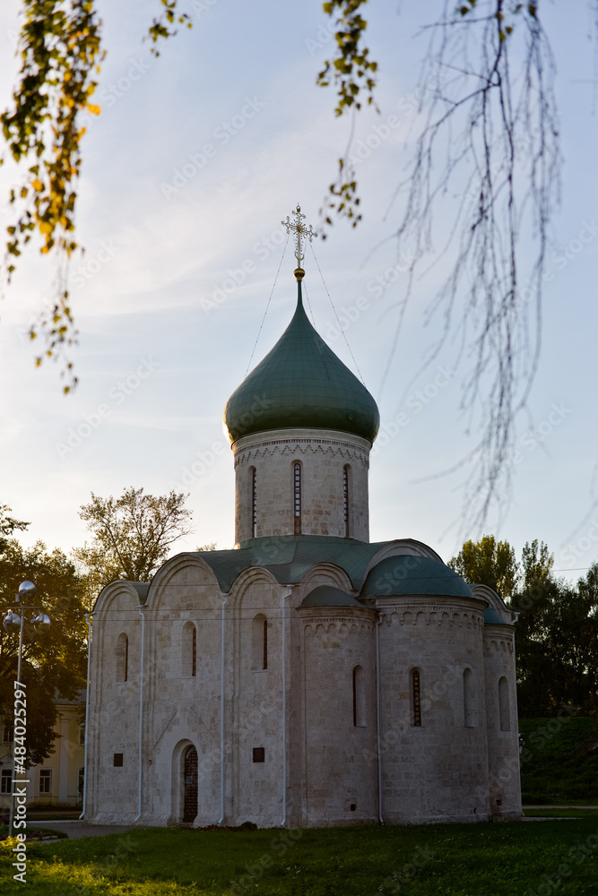 Old temple in Pereslavl-Zalessky