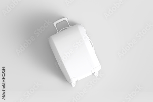 3d rendering mock up  Trravel bag photo