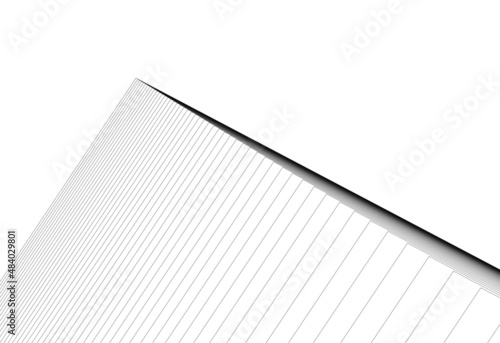 3d render of a building