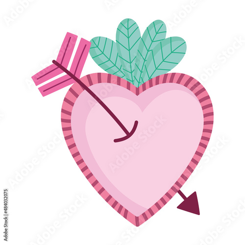 heart pierced with arrow