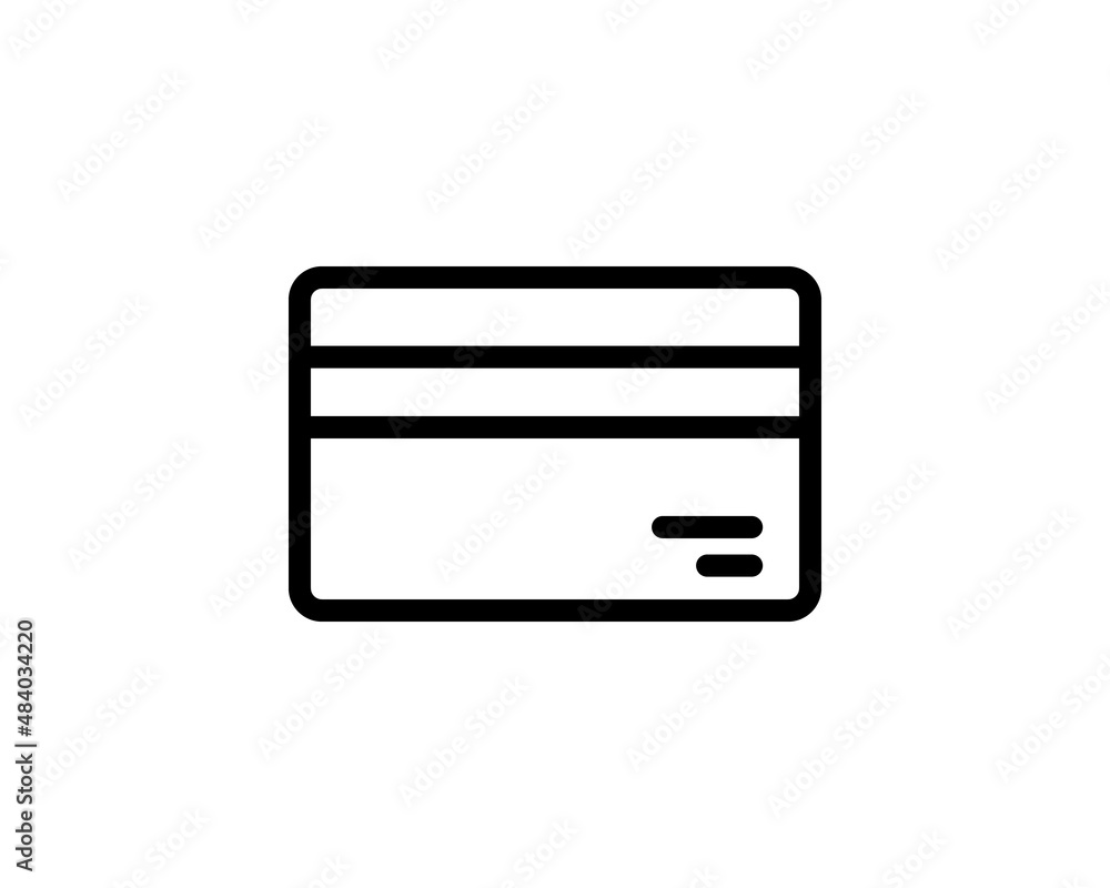 Premium credit card icon or logo in line style. High quality sign and symbol on a white background. Vector outline pictogram for infographic, web design and app development. Premium credit card icon or logo in line style. High quality sign and symbol on a white background. Vector outline pictogram for infographic, web design and app development.