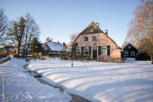 Giethoorn in winter