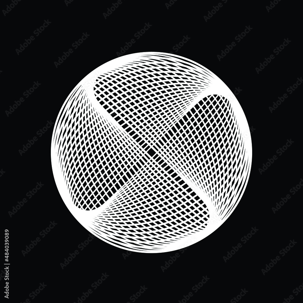 Lines in Circle Form . Spiral Vector Illustration .Technology round. Wave Logo . Design element . Abstract Geometric shape . Lines in Circle Form . Spiral Vector Illustration .Technology round. Wave Logo . Design element . Abstract Geometric shape .
