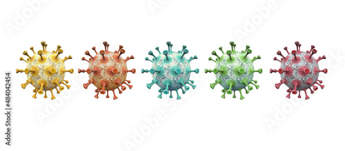 Coronavirus variants or mutations banner