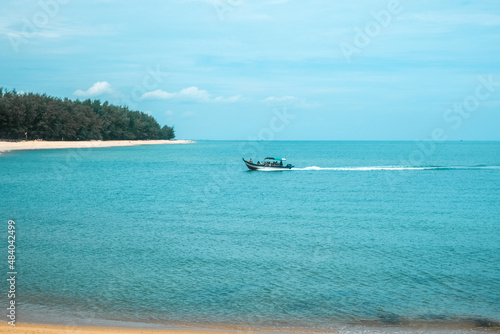 Beautiful beach scenery which is located in Bukit Keluang, Besut, Terengganu, Malaysia. © MUAZ JAFFAR