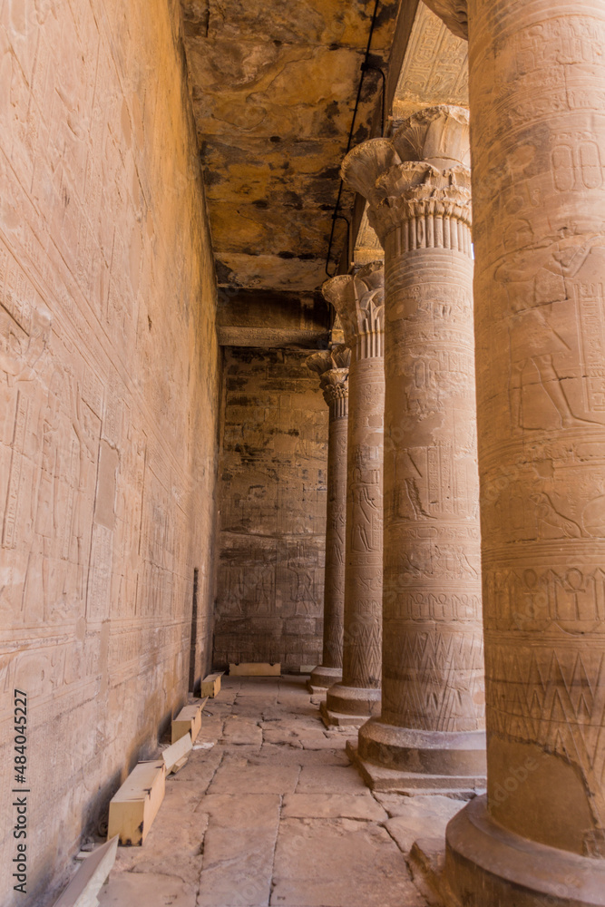 Temple of Horus in Edfu, Egypt Temple of Horus in Edfu, Egypt