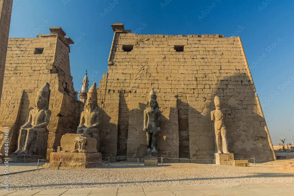 Pylon of Luxor temple, Egypt