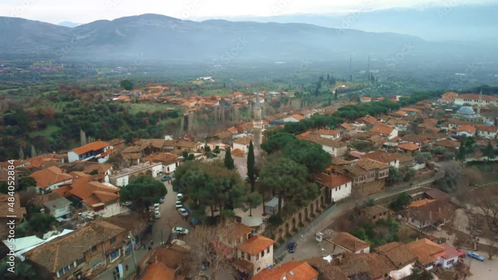 Historical Birgi Town in Izmir Province. High quality 4k footage Historical Birgi Town in Izmir Province. High quality 4k footage