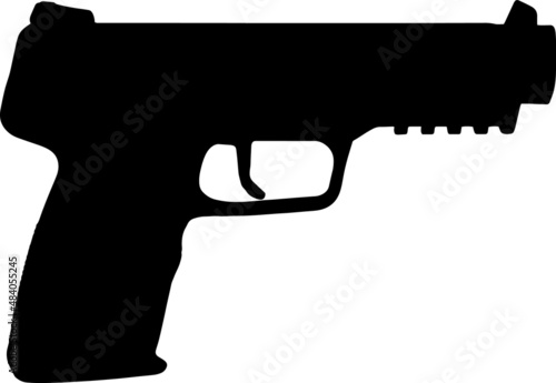 handgun EPS, handgun Silhouette, handgun Vector, handgun Cut File, handgun Vector