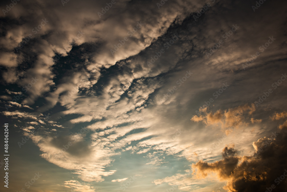 Obraz premium céu, pôr-do-sol, nuevm