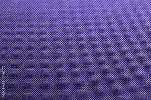 Fabric texture background very peri color. Trendy color 2022 concept.