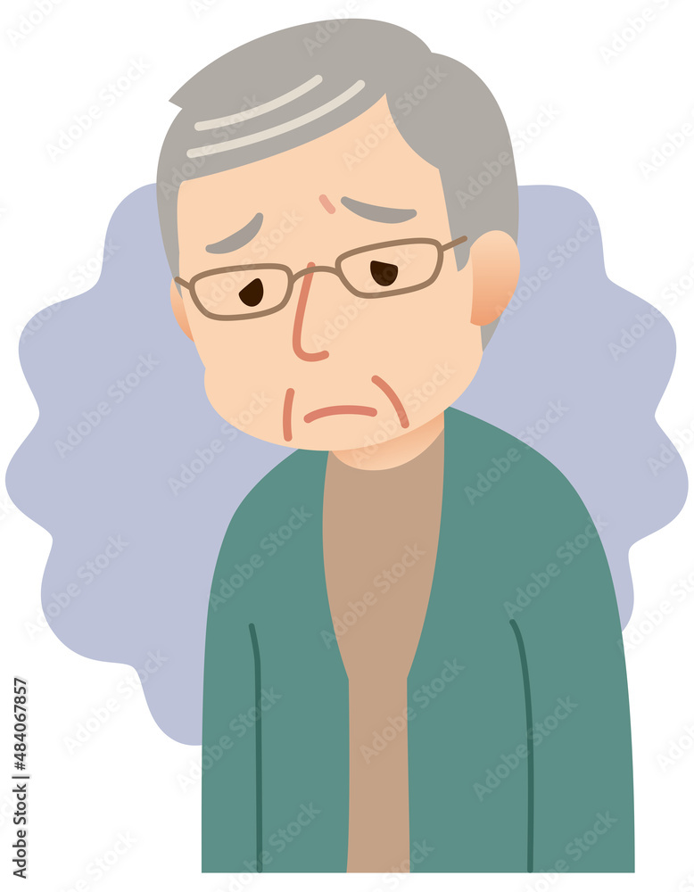 落ち込む高齢者 男性 うつ 落ち込む高齢者 男性 うつ