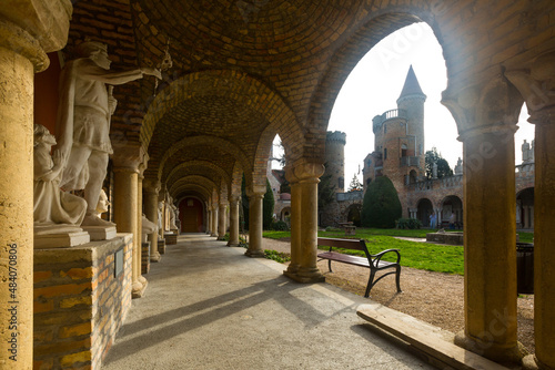 Bory Var, castle in the center of Szekesfehervar, Hungary photo