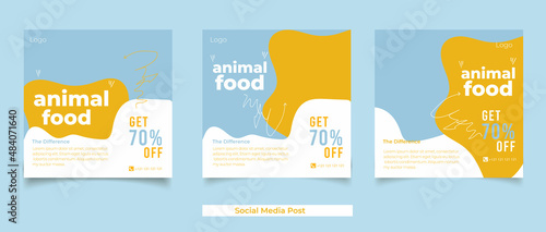 Animal food instagram posts