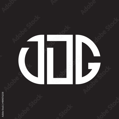 DDG letter logo design on black background. DDG creative initials letter logo concept. DDG letter design. photo