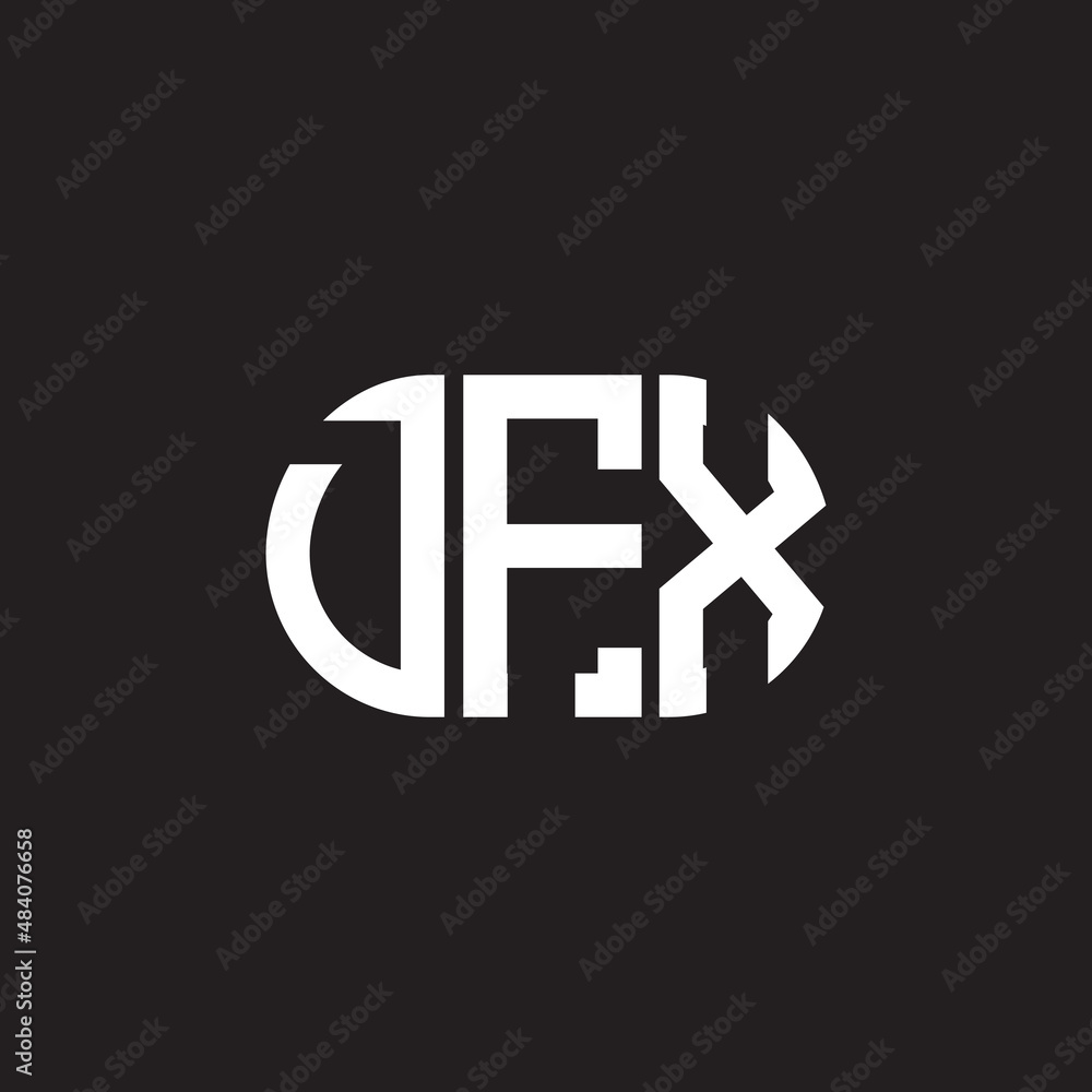 DFX letter logo design on black background. DFX creative initials letter logo concept. DFX letter design. DFX letter logo design on black background. DFX creative initials letter logo concept. DFX letter design.