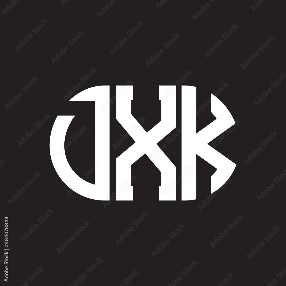 DXK letter logo design on black background. DXK creative initials letter logo concept. DXK letter design. DXK letter logo design on black background. DXK creative initials letter logo concept. DXK letter design.