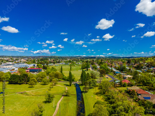 view of the city from the hill