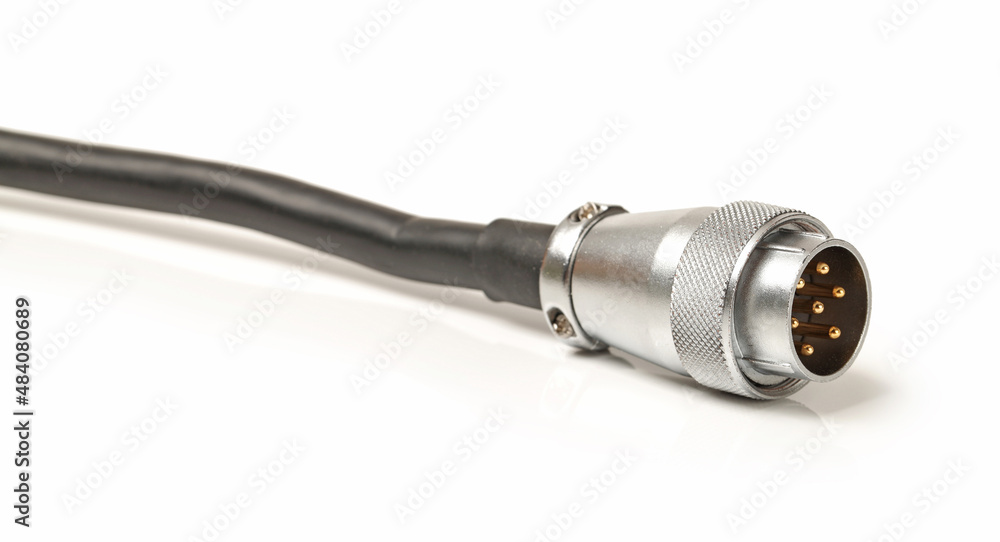 power plug on white background power plug on white background