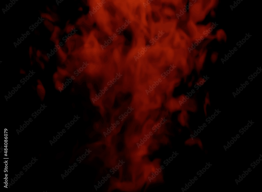 Realistic fire flames set on transparent background. 3D bonfire on transparent background isolated vector illustration Realistic fire flames set on transparent background. 3D bonfire on transparent background isolated vector illustration