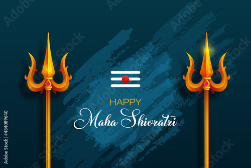Happy Maha Shivratri Lord shankars Trishul