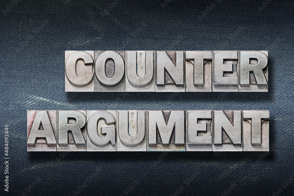 Fototapeta premium counter argument den
