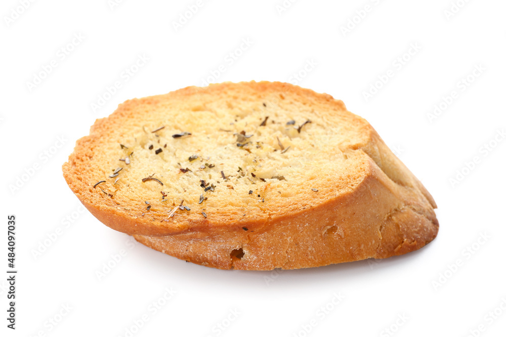 Fresh crouton isolated on white background Fresh crouton isolated on white background