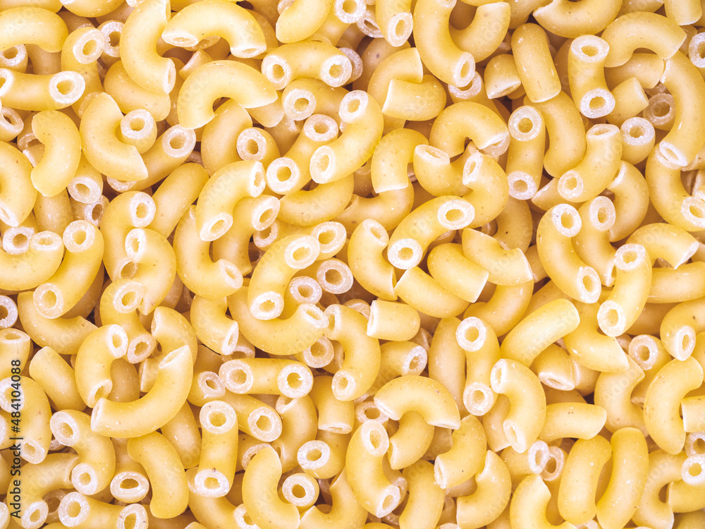 Close-up view of gobbetti pasta seen from above - bio and vegan food - texture background - macro view Close-up view of gobbetti pasta seen from above - bio and vegan food - texture background - macro view