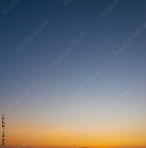 colorful of gradient on sky during sunet