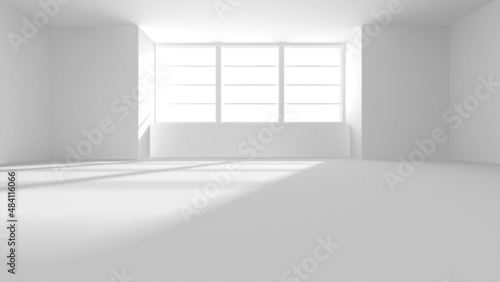 White Modern Background. Abstract Building Concept