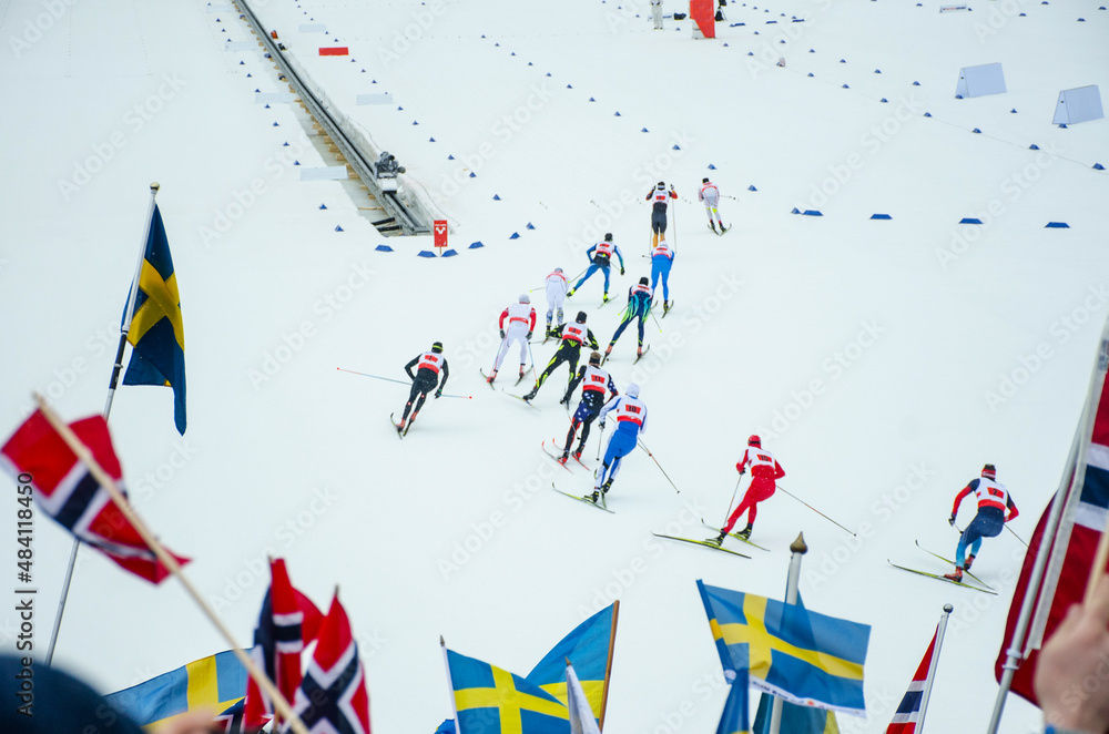 Fotografija Nordic ski competitions