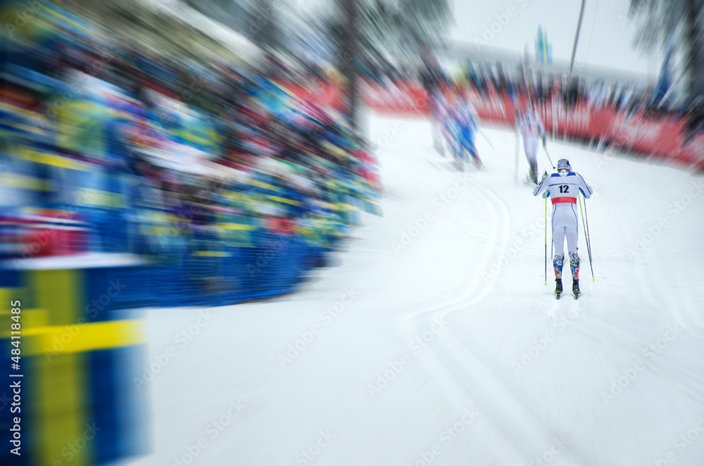 Fotografia Nordic ski competitions