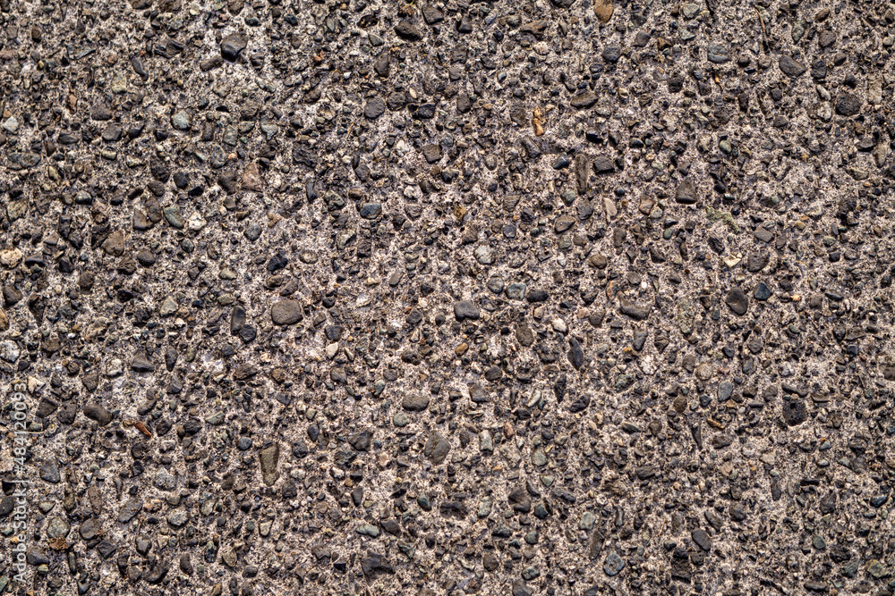 Worn Concrete, Rocky Sidewalk Texture Worn Concrete, Rocky Sidewalk Texture