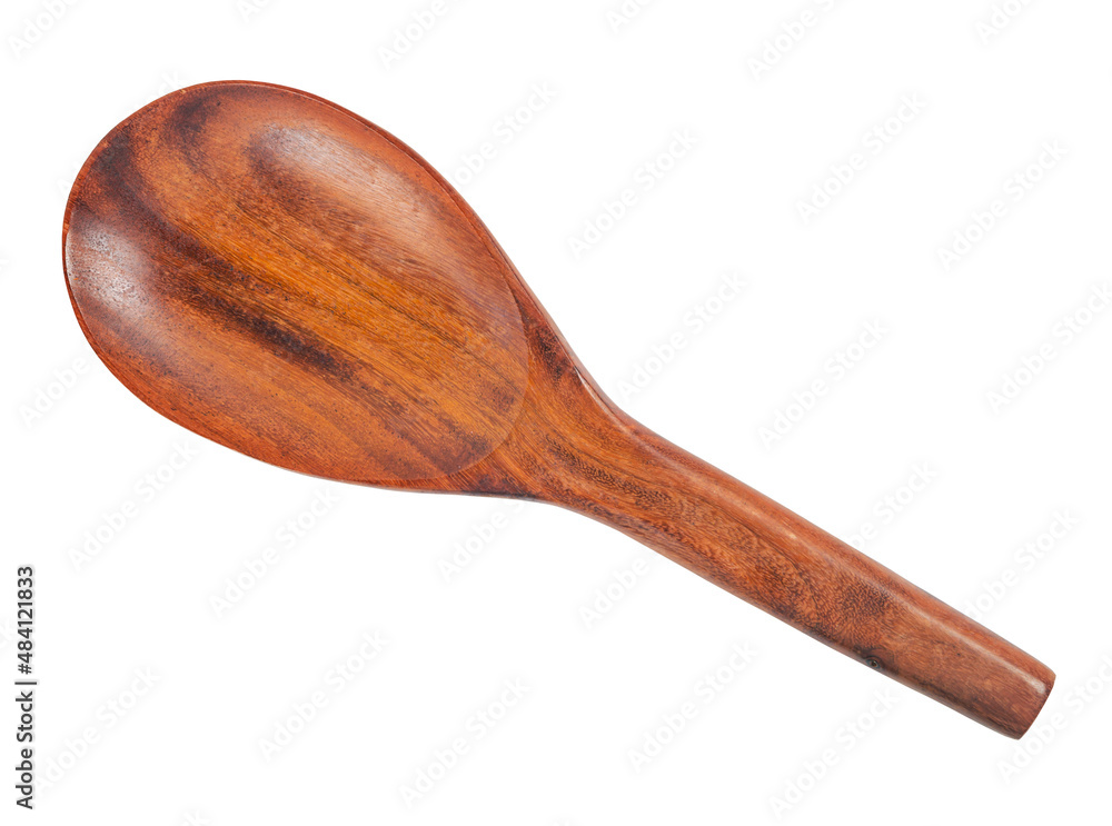 Wooden ladle isolated on white background, Save clipping path. Wooden ladle isolated on white background, Save clipping path.