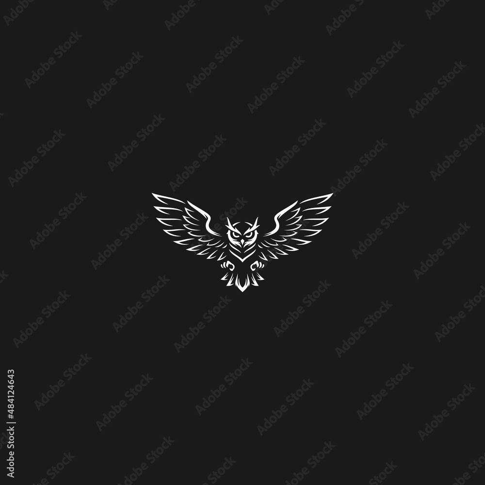 Obraz premium BEST OWL LOGO VECTOR EDITABLE 