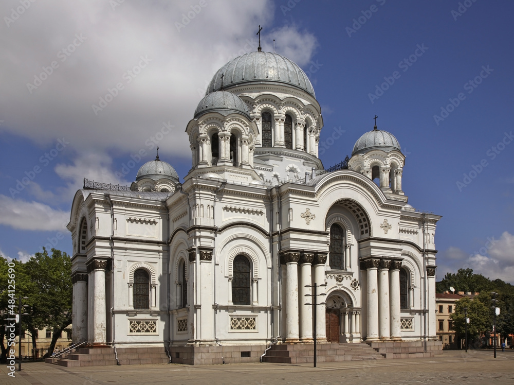 Church of St. Michael Archangel in Kaunas. Lithuania