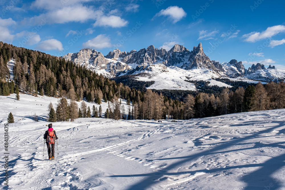 Trentino, escursione invernale