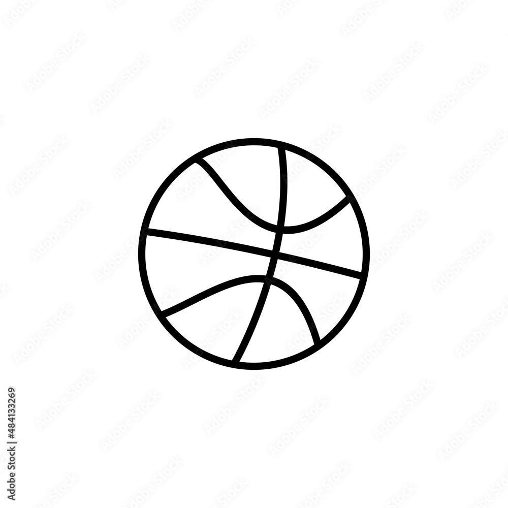 Basketball icon. Basketball ball sign and symbol Basketball icon. Basketball ball sign and symbol