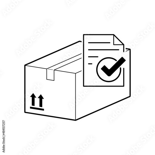 Verified packing box