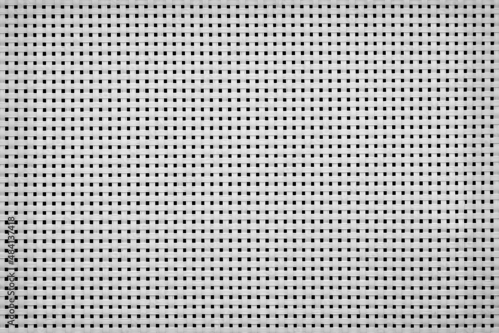 perforated texture. white mesh background from threads. perforated texture. white mesh background from threads.