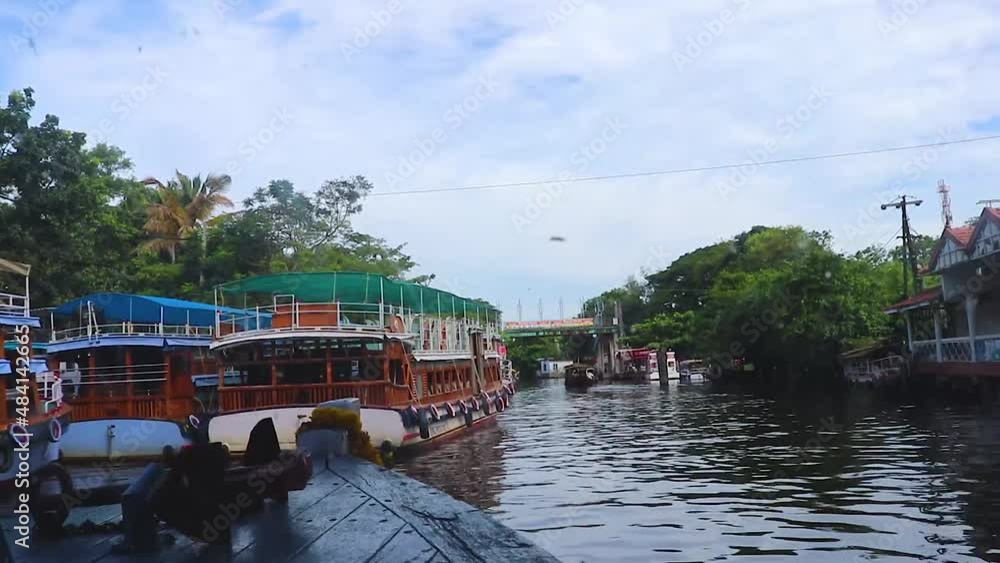 water boat many parked in sea backwater harbor with cloudy sky at morning water boat many parked in sea backwater harbor with cloudy sky at morning